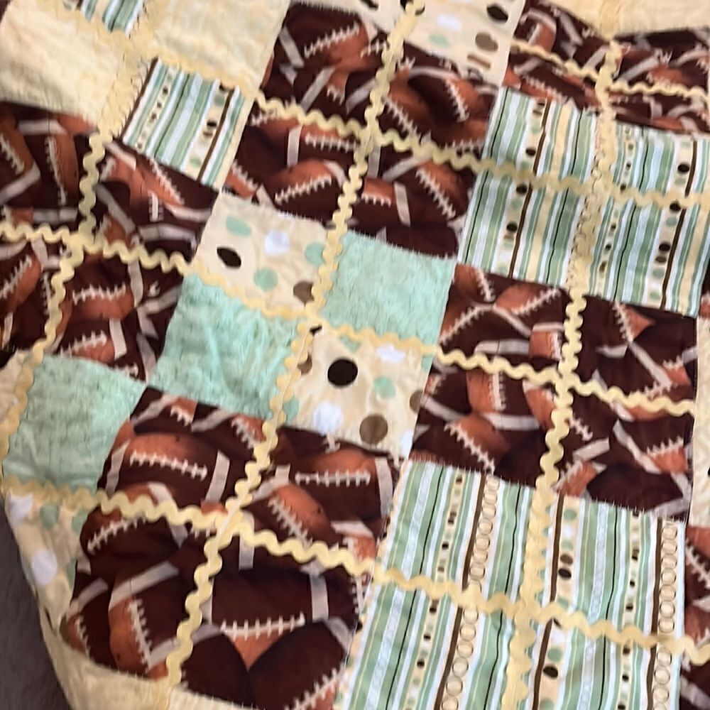 Baby quilt Handmade   